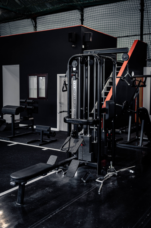 Cable stack machine at Strength Factory gym in Bolton
